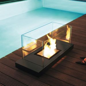 rectangular bioethanol burner