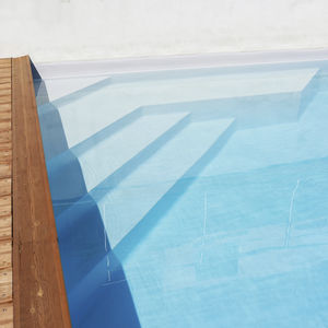 concrete pool steps