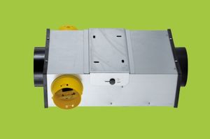 single-flow ventilation unit / centralized / residential / for kitchens