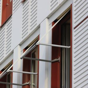 folding-arm awning