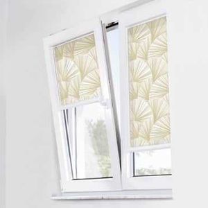 roller blinds / vertical / glass / manual