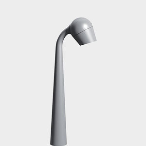 urban bollard light / contemporary / cast aluminum / HID