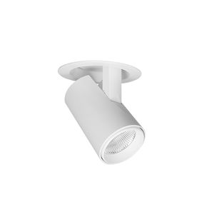 recessed ceiling spotlight / indoor / LED / round
