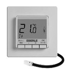 programmable thermostat / digital / recessed wall / for heating