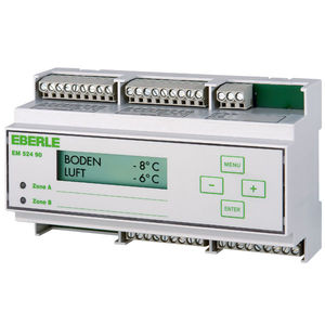 DIN rail control unit