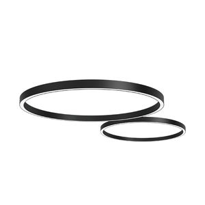 Overhead fluorescent light fixtures