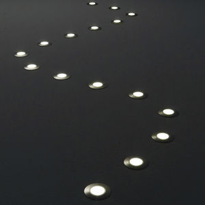 recessed floor light fixture
