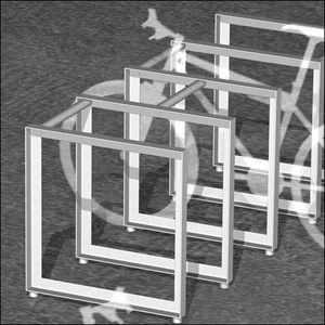 stainless steel bike rack