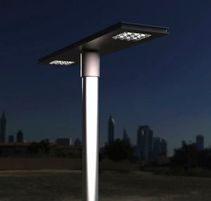 urban lamp post