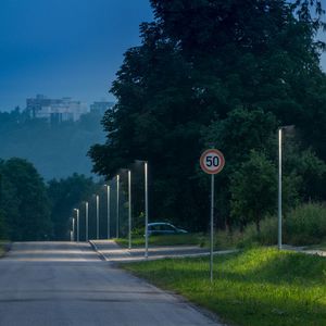 urban lamp post