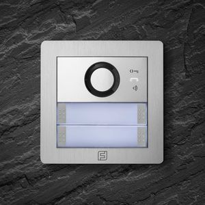 gray audio door intercom