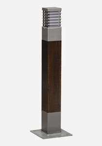 garden bollard light / urban / contemporary / galvanized steel