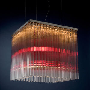 Pendant lamp - ROYAL BB - Quasar Holland - steel / contemporary / white