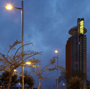 urban lamp post