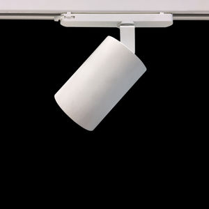 LED track light / round / extruded aluminum / shop