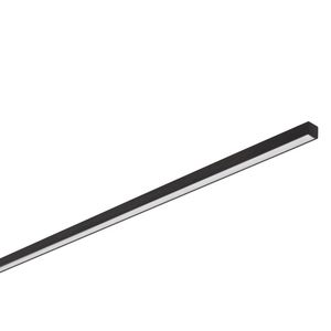surface-mounted light fixture / LED / linear / metal