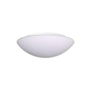 contemporary ceiling light / round / glass / metal