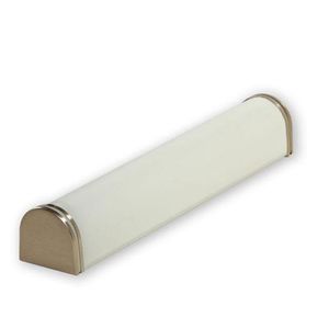 contemporary wall light / bathroom / glass / metal