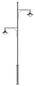 urban lamppost / traditional / aluminum / steel