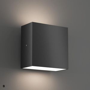 contemporary wall light / metal / LED / halogen