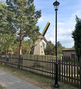 urban lamp post