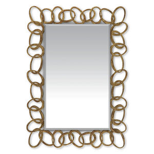 wall-mounted mirror