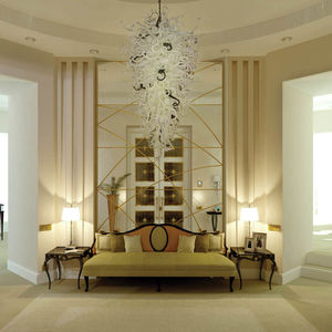 wall-mounted mirror