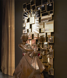 wall-mounted mirror