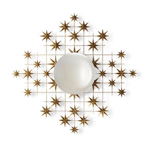 wall-mounted mirror