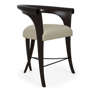 traditional chair / upholstered / with armrests / velvet