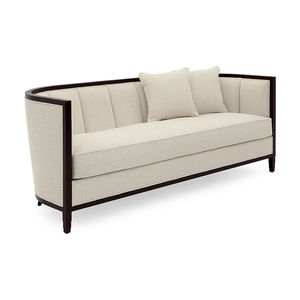 contemporary sofa / velvet / satin / silk