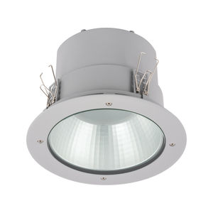 recessed ceiling light fixture / LED / round / outdoor