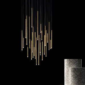 pendant lamp / contemporary / metal / polycarbonate