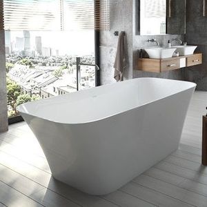 oval bathtub