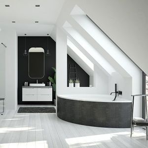 corner bathtub