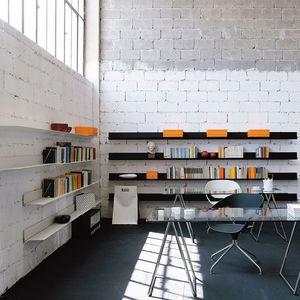 wall-mounted shelves