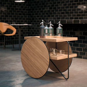 painted metal trolley