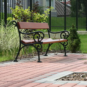 traditional public bench