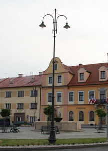 urban lamp post