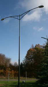 urban lamp post