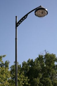 urban lamp post