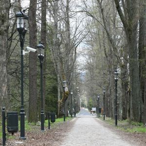 urban lamp post