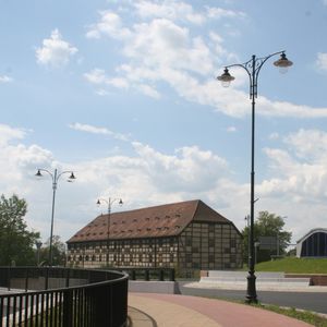 urban lamp post