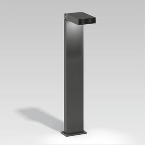 urban bollard light / contemporary / aluminum / LED