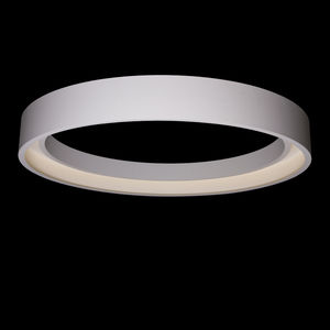 contemporary ceiling light / round / steel / LED