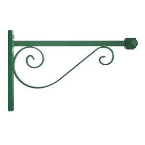 wrought iron lamp post arm