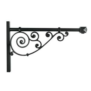 wrought iron lamp post arm 1