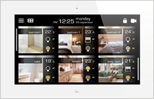 home automation system touch screen