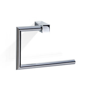 towel ring / wall-mounted / chrome-plated brass / gold-plated brass