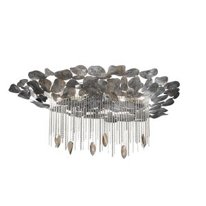 contemporary ceiling light / Swarovski® crystal / LED / halogen